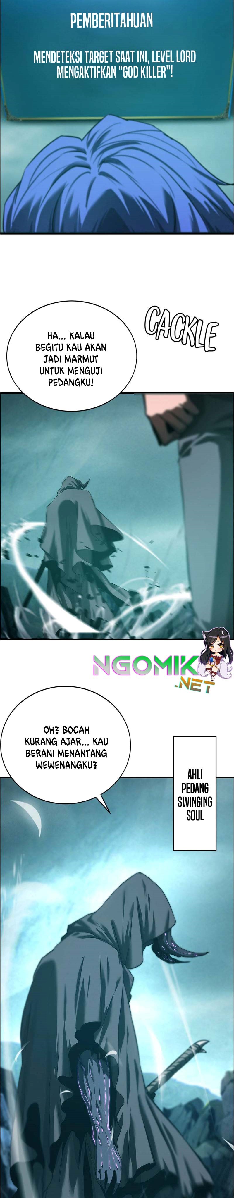 The Blade of Evolution – Walking Alone in the Dungeon Chapter 56 Bahasa Indonesia